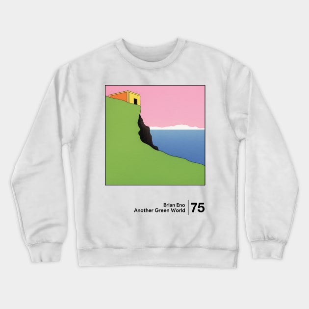 Another Green World / Original Minimalist Artwork Design Crewneck Sweatshirt by saudade